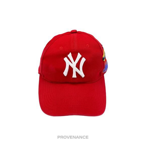 🔴 Gucci x MLB Yankees Hat Cap - Red SEGA Logo with Bird - Picture 2 of 10